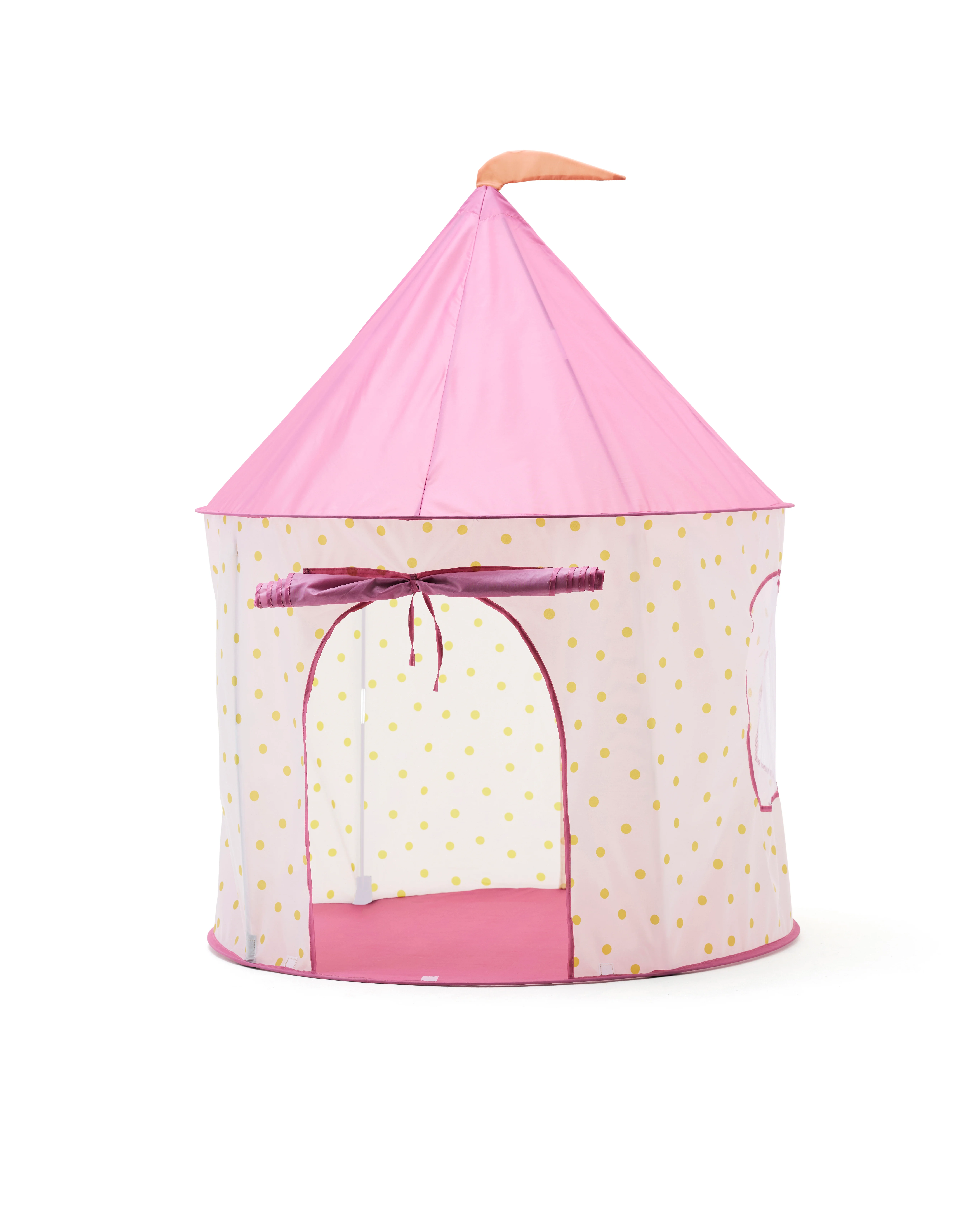Kids Concept - Tent - Pink with dots - 100x100x130 cm v:1635262