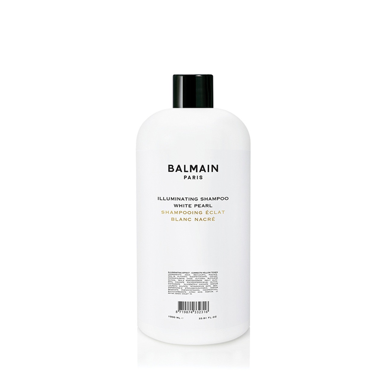 Balmain Paris - Illuminating Shampoo White Pearl 1000 ml - 1000 - Gratis frakt v:5120128
