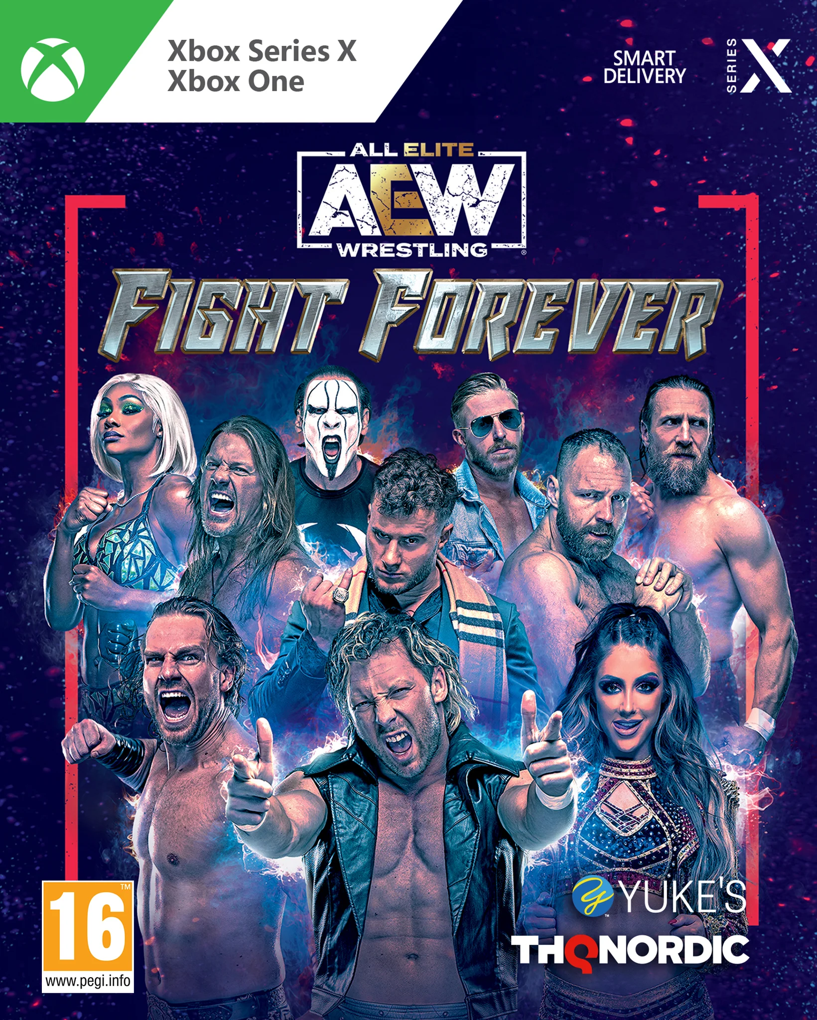 AEW: Fight Forever - Xbox One - Engelsk - Standard v:5219721