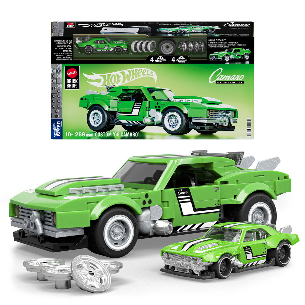 Hot Wheels - Brick Shop Speed Series 1968 Camaro (JFT16) v:4737109