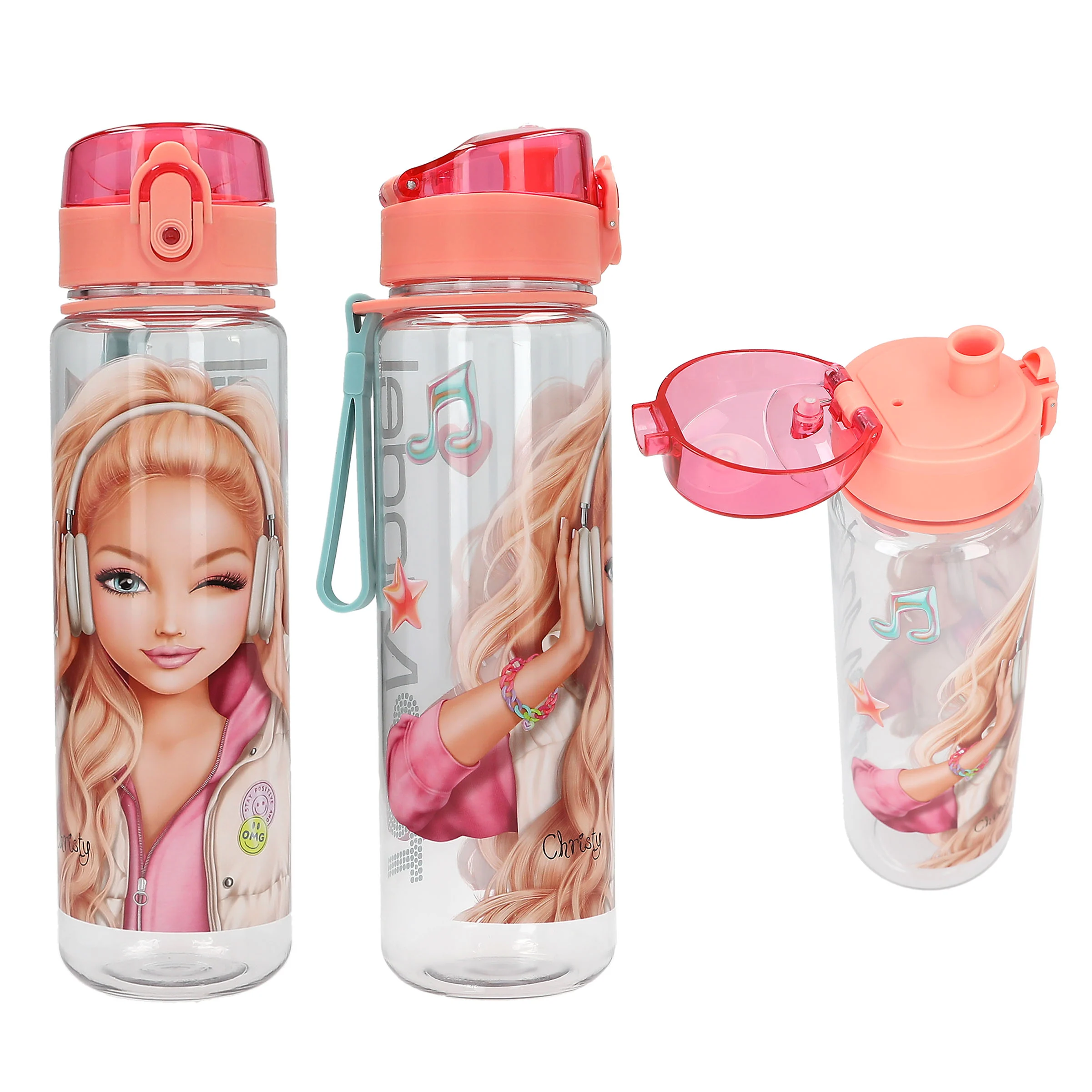 Topmodel - TOPModel Drikkeflaske MUSIC - apricot-pink - 650 ml v:9063417