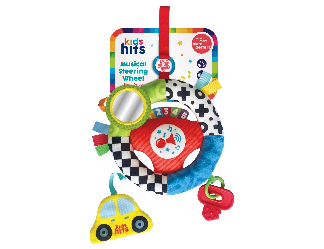 Kids Hits - Musical Steering Wheel, Little Driver (KH57/001) v:4542874