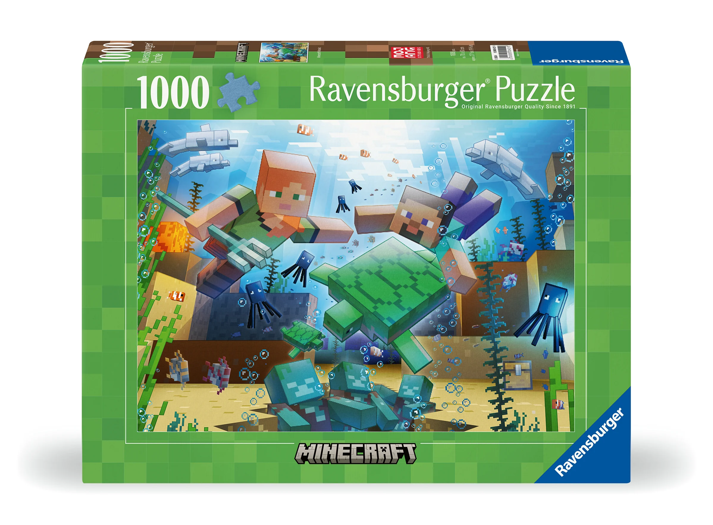 Ravensburger - Puzzle Minecraft Mosaic 1000p (12000421) v:9589561