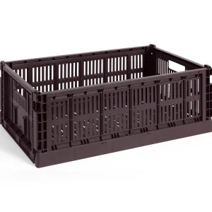HAY – Colour Crate L Oppbevaringsboks (Bordeaux) – Bordeaux v:5598633 HAY – Colour Crate L Oppbevaringsboks (Bordeaux) – Bordeaux v:5598633