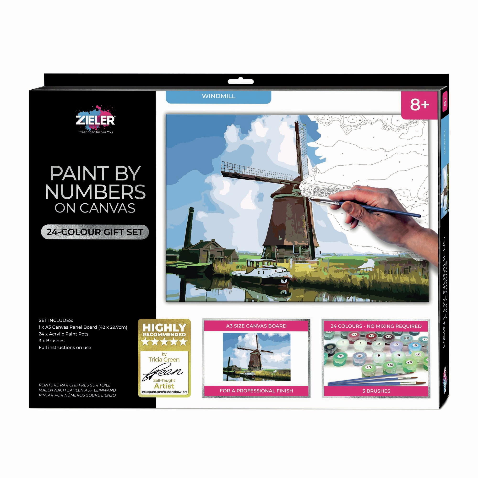 Zieler – Paint By Numbers – Windmill (609299443) v:2772928