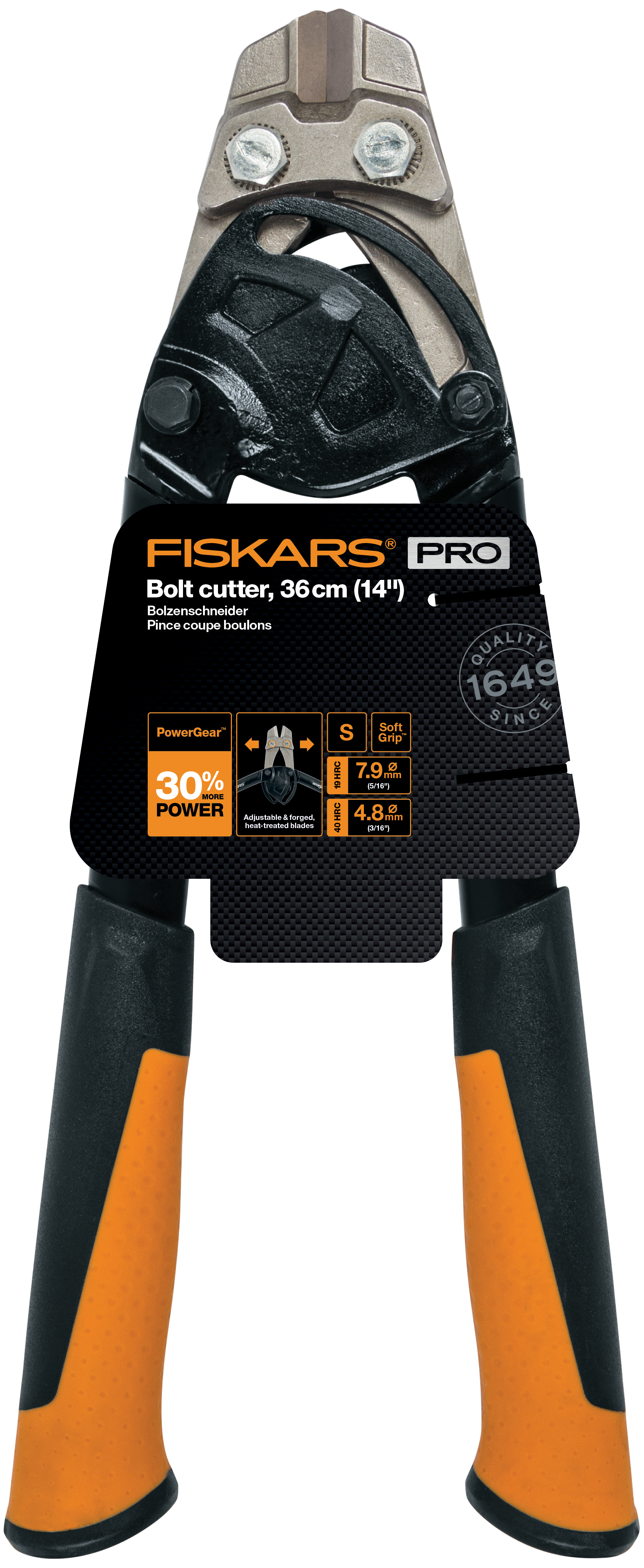 Fiskars - PowerGear bolt cutter - 36 cm - Gratis frakt v:1116798