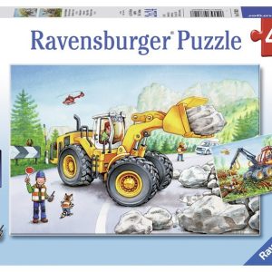 Ravensburger – Digger At Work 2x24p – 07802 v:3891368 Ravensburger – Digger At Work 2x24p – 07802 v:3891368