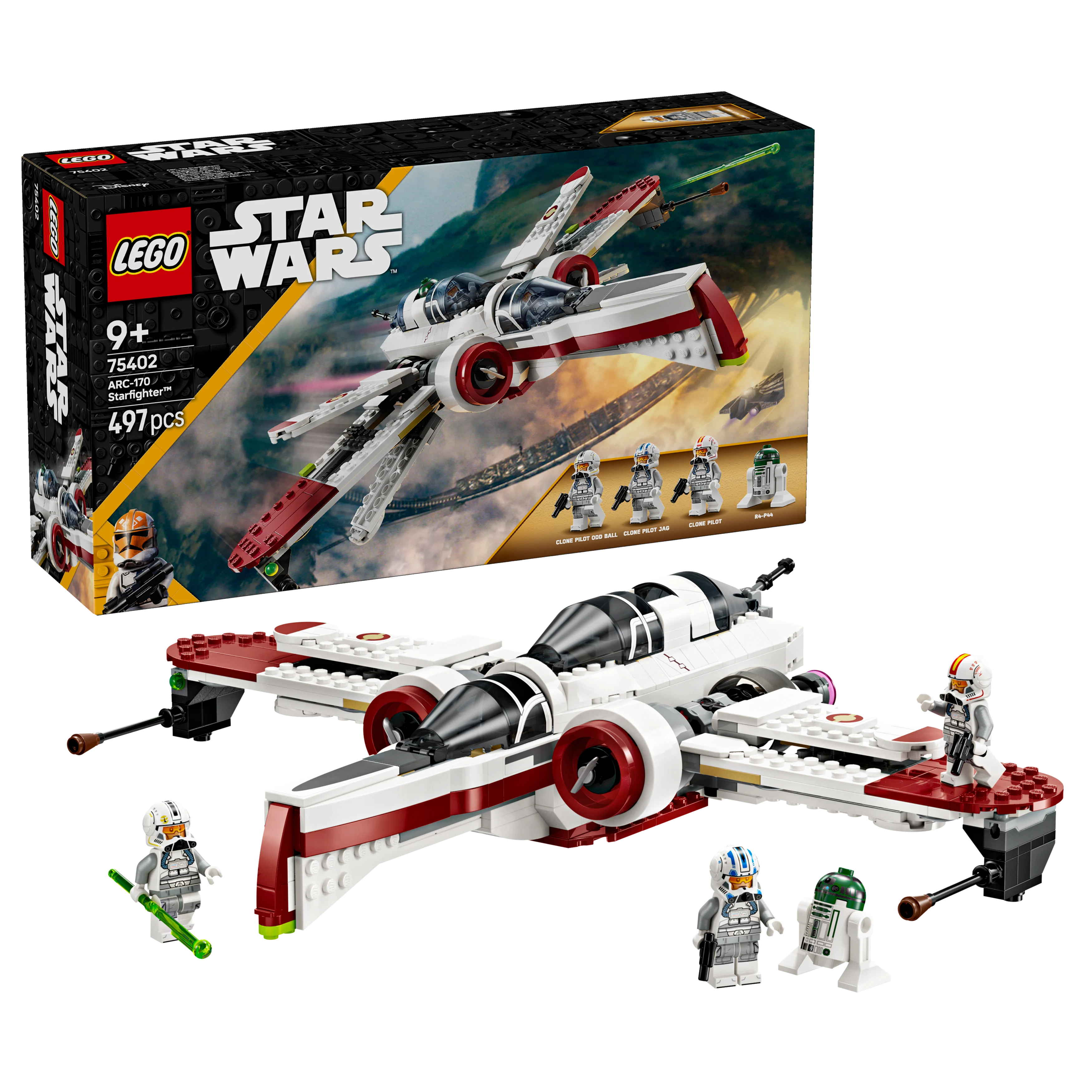 LEGO - Star Wars TM - ARC-170 Starfighter (75402) - Gratis frakt v:9461959