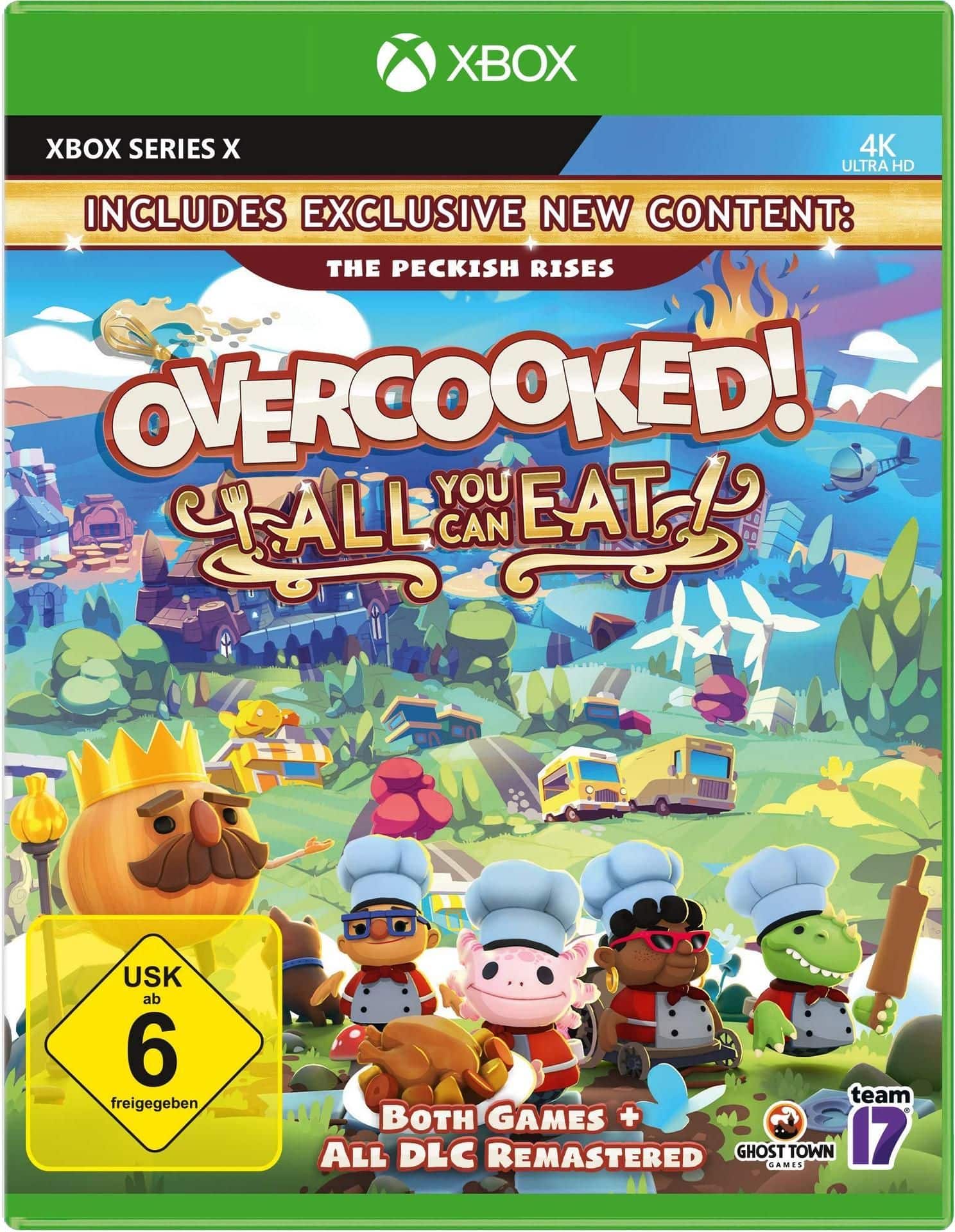 Overcooked! All You Can Eat (DE-Multi In Game) - Xbox Series X - Tysk - Standard v:5002196