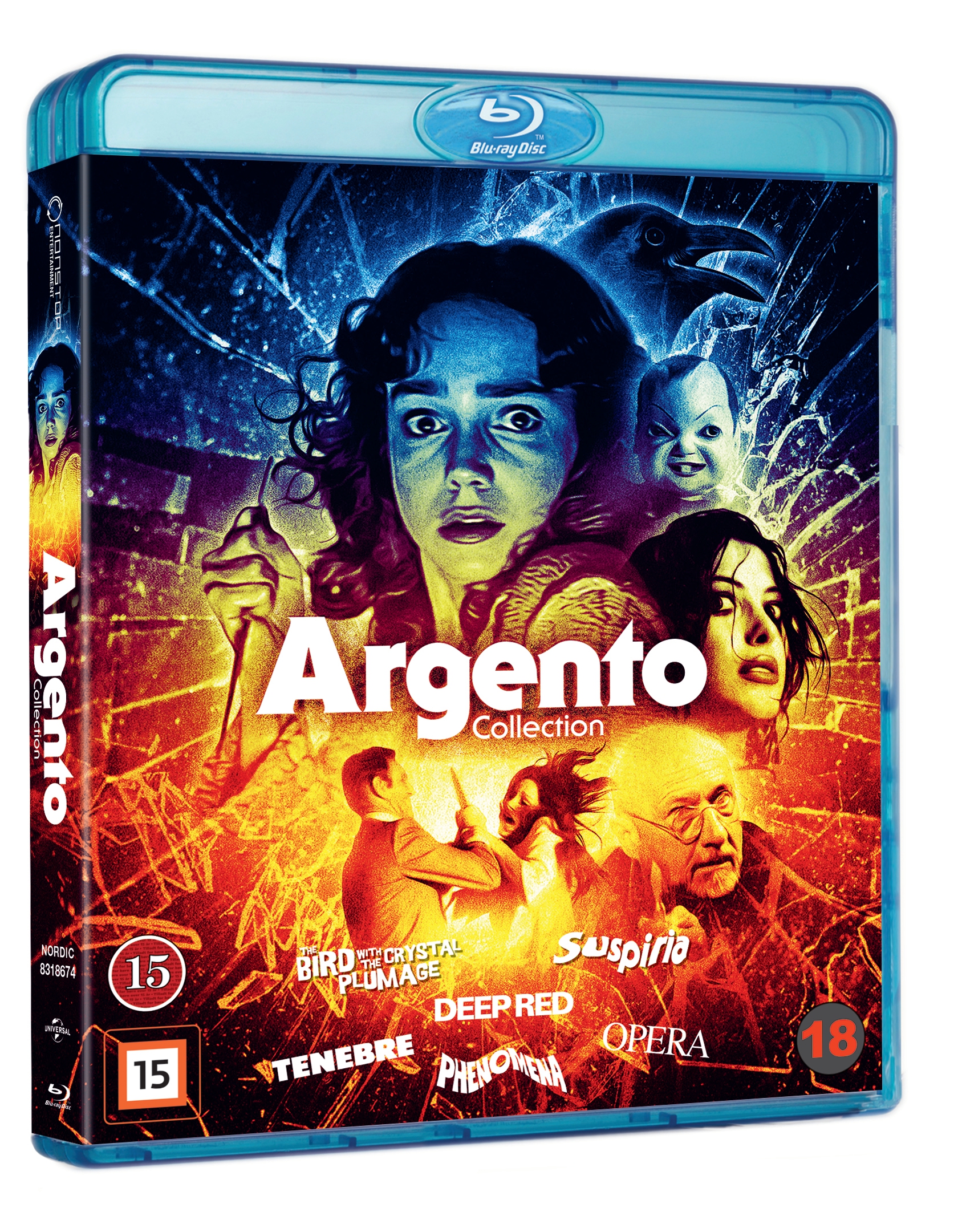 Dario Argento collection (6 Disc) RE RELEASE HALLOWEEN - Blu-Ray - Collectors Edition v:4716263