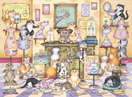 Ravensburger - Crazy Cats Taby & Co. 500p (12001451) v:7915217
