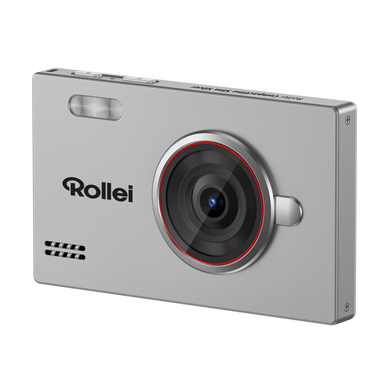 Rollei - Compactline Slim Silver Digital Camera - Gratis frakt v:8905121