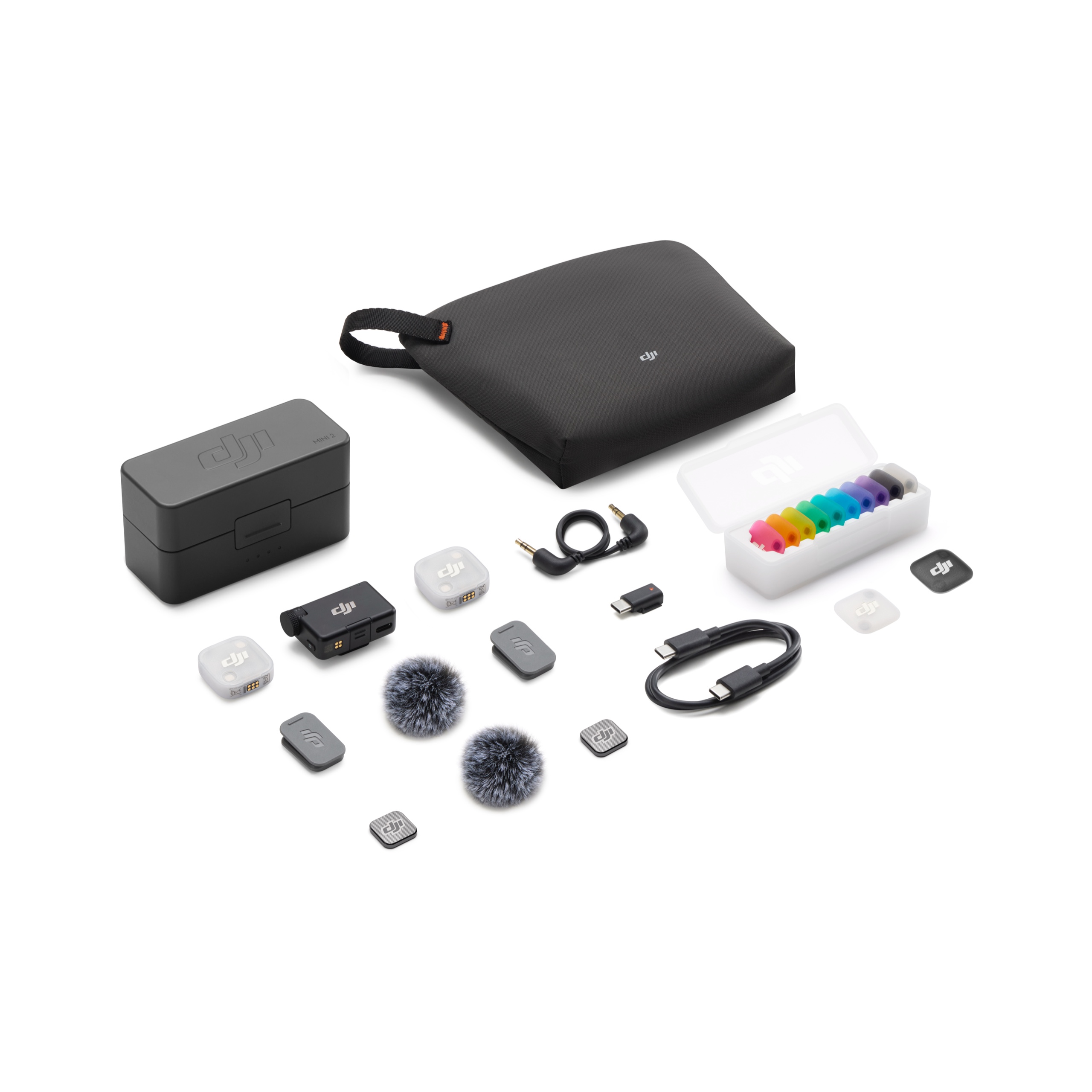 DJI – Mic Mini 2 (2 TX + 1 RX + Charging Case) – Gratis frakt v:2578188
