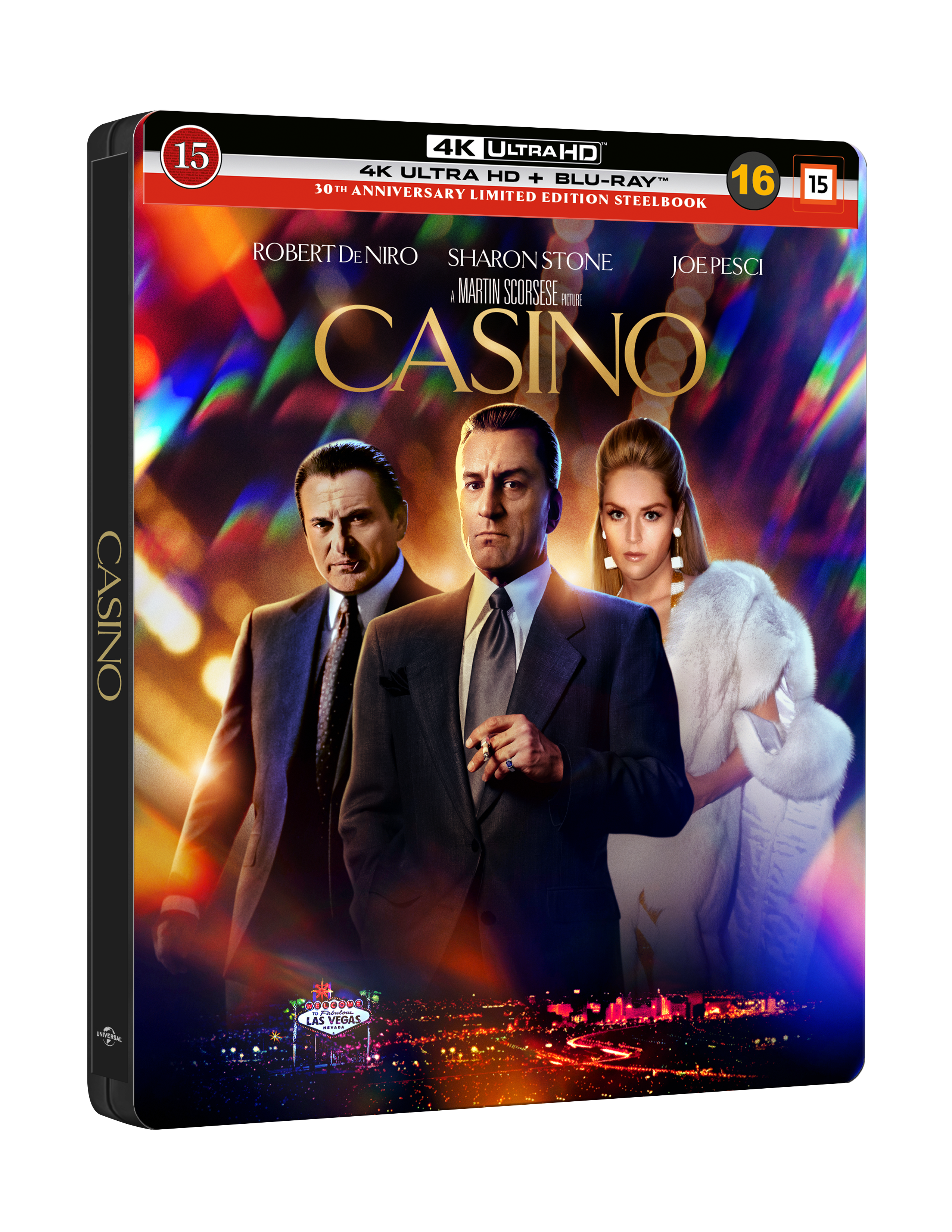Casino - Steelbook (4K UHD + BD) - 4K Blu-Ray - Steelbook v:4824398