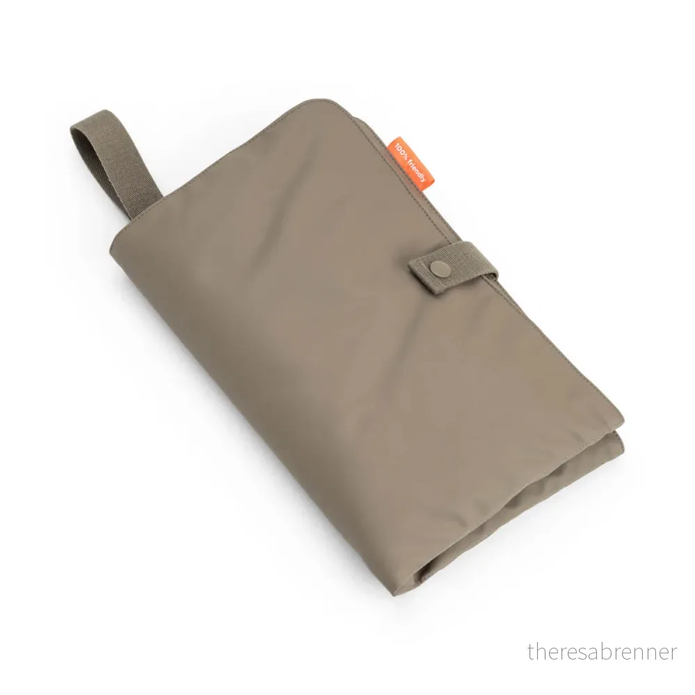 Done by Deer - Foldable changing mat - Taupe - 55 x 35 cm v:5957580
