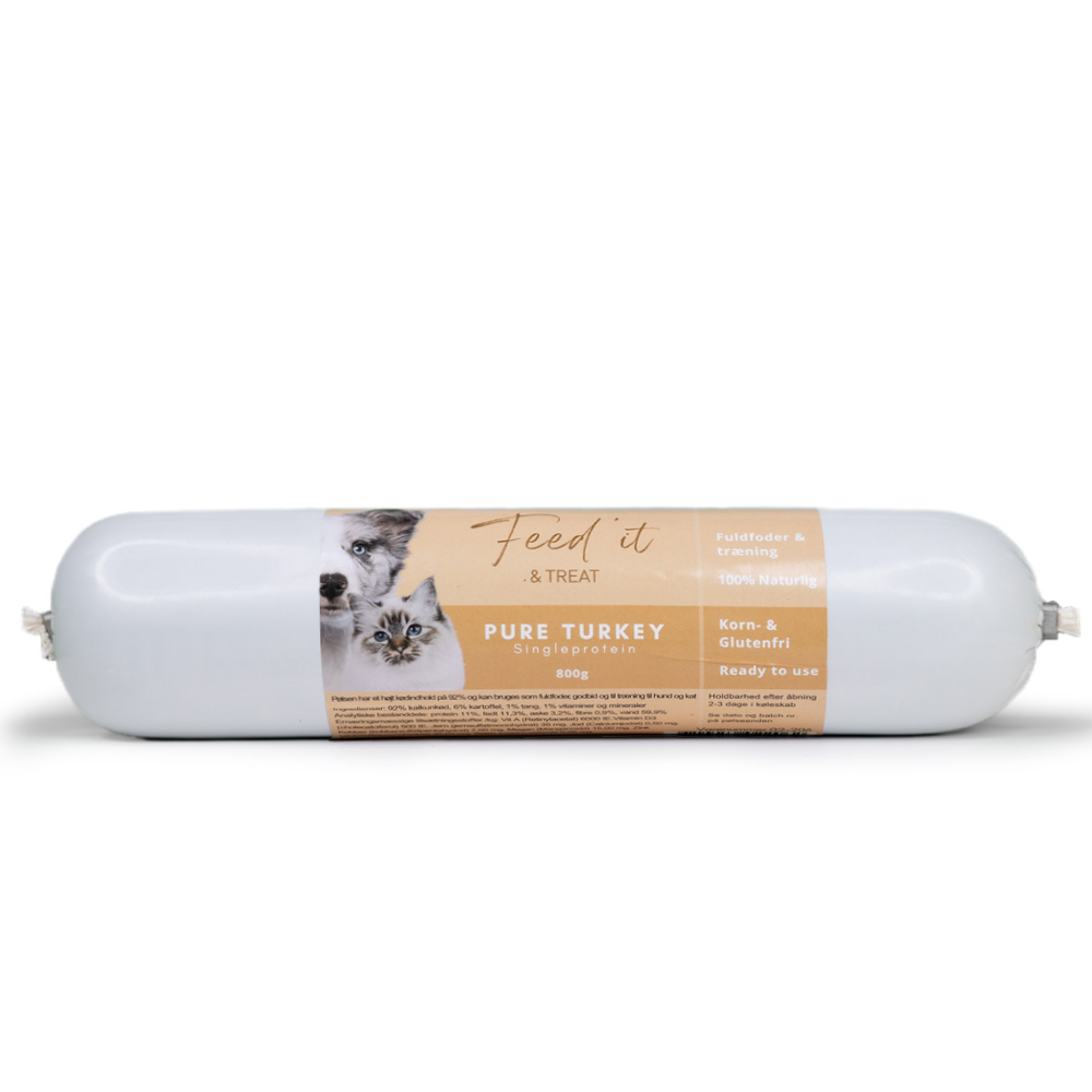 Feed'it & Treat - Pure Turkey - 800g v:7367697