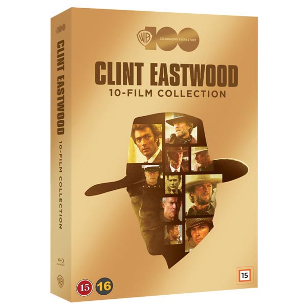 Warner 100: Clint Eastwood 10-Film Collection - Gratis frakt v:8511599