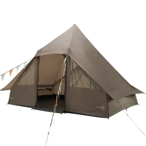 Easy Camp Orsa Cabin – 6-Persoons Familietent met Stahoogte en Deelbaar Slaapgedeelte – Gratis frakt v:9438150