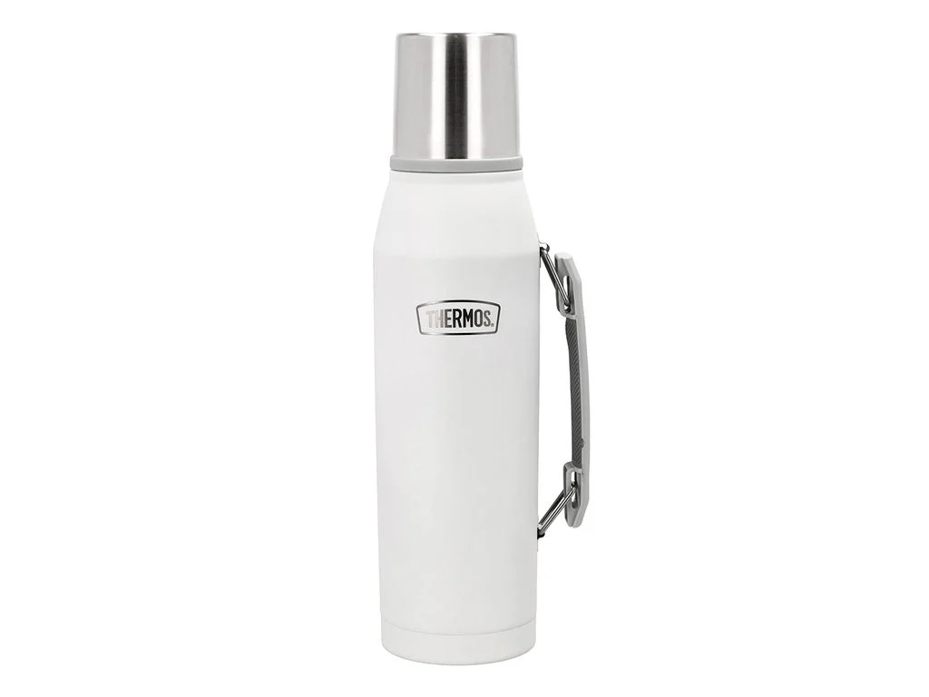 Thermos – Termoflaske 1,3 liter – Matt hvit - Matte White - Gratis frakt v:6058059