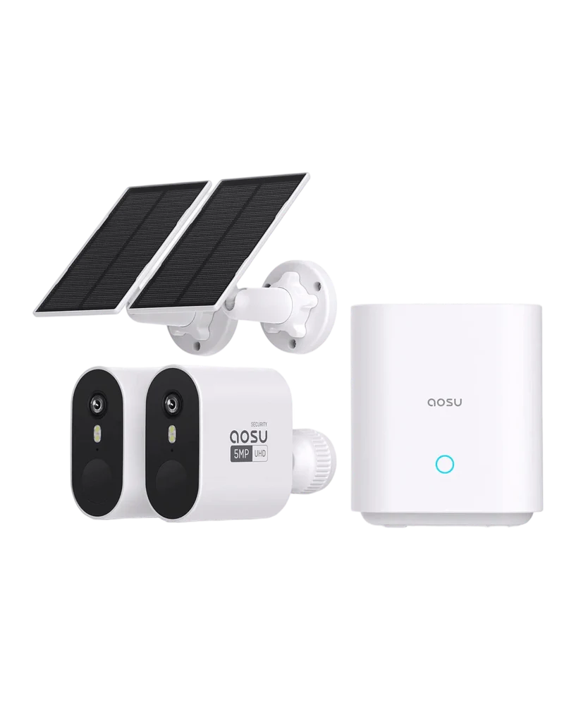 aosu SolarCam System Max 2-kamera kit - Gratis frakt v:6266715