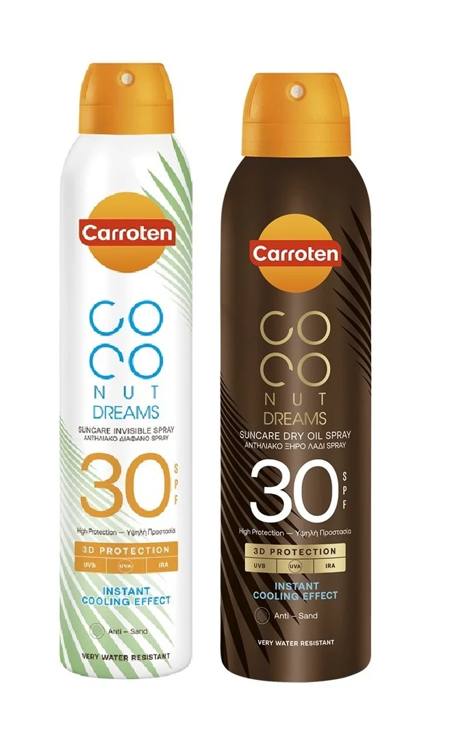 Carroten - Suncare Dry Mist SPF 30 200 ml + Carroten - Suncare Dry Oil SPF 30 150 ml v:2884114