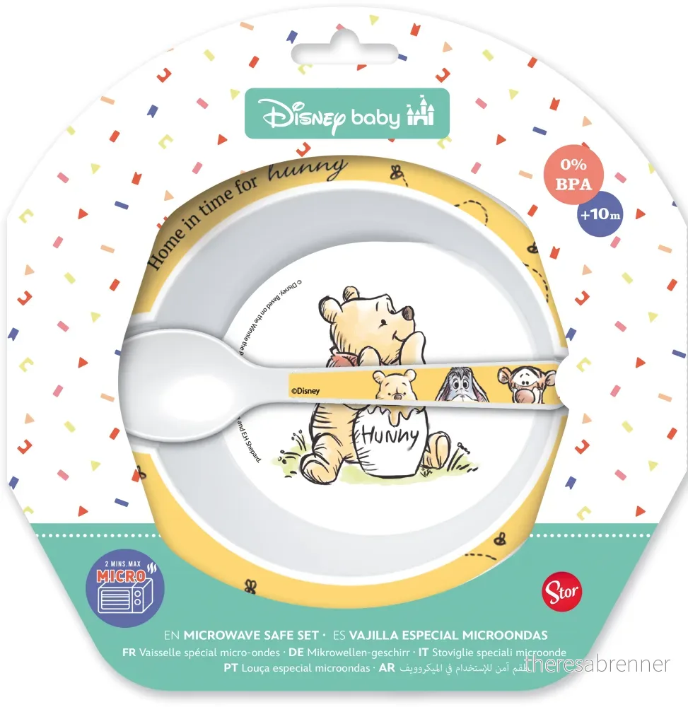Stor - Baby 2-pc. Set - Bowl + Spoon, WTP v:1496807