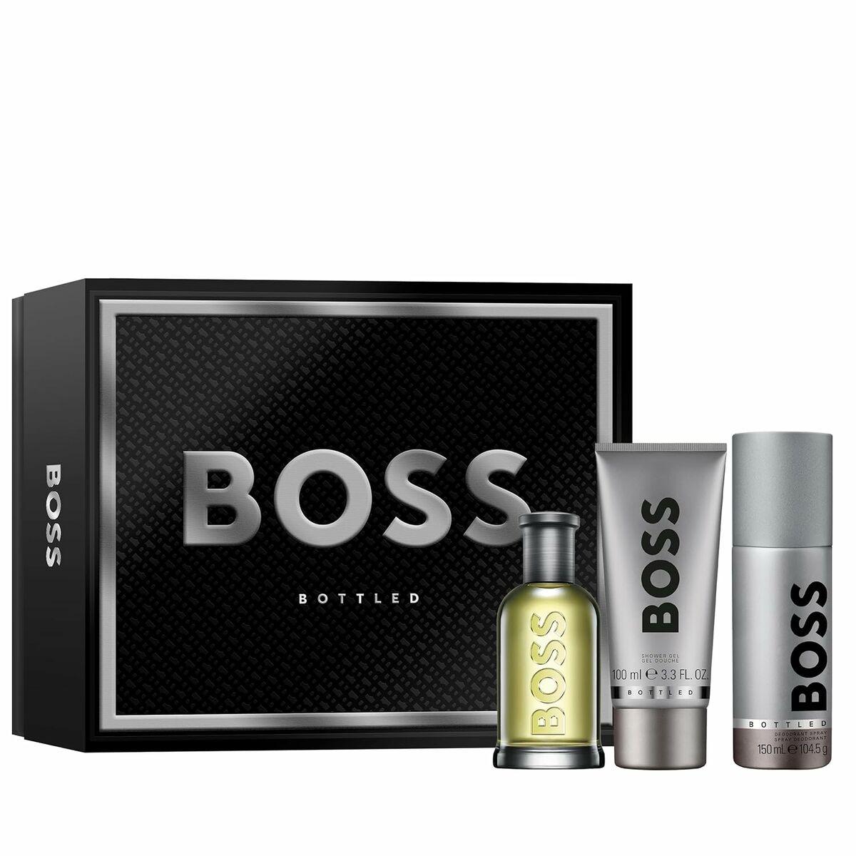 Hugo Boss - Boss Bottled EDT 100 ml + Deo Spray + Showergel - Giftset - Gratis frakt v:6689955