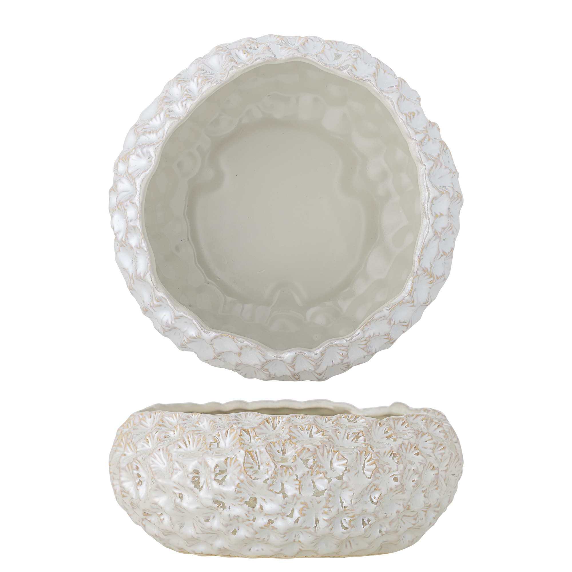 Bloomingville - Lowen Bowl - White v:4740706