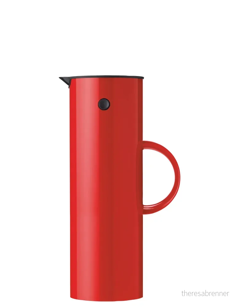 Stelton - EM77 Termokanne 1 L (Rød) - Red - Gratis frakt v:5434909