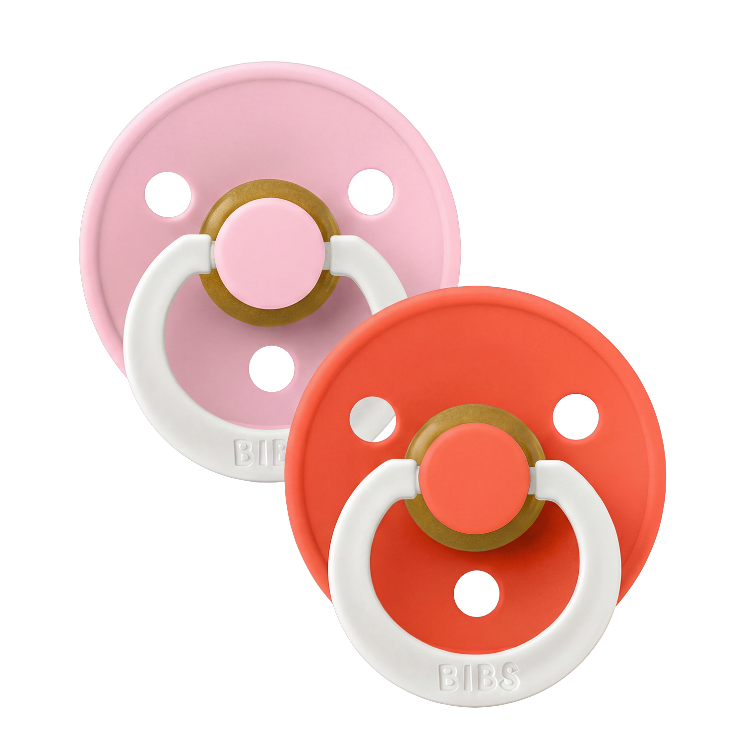 BIBS – Pacifier Colour 2 PACK – Baby Pink GLOW/Tango GLOW – Size 3 v:4873920 BIBS – Pacifier Colour 2 PACK – Baby Pink GLOW/Tango GLOW – Size 3 v:4873920