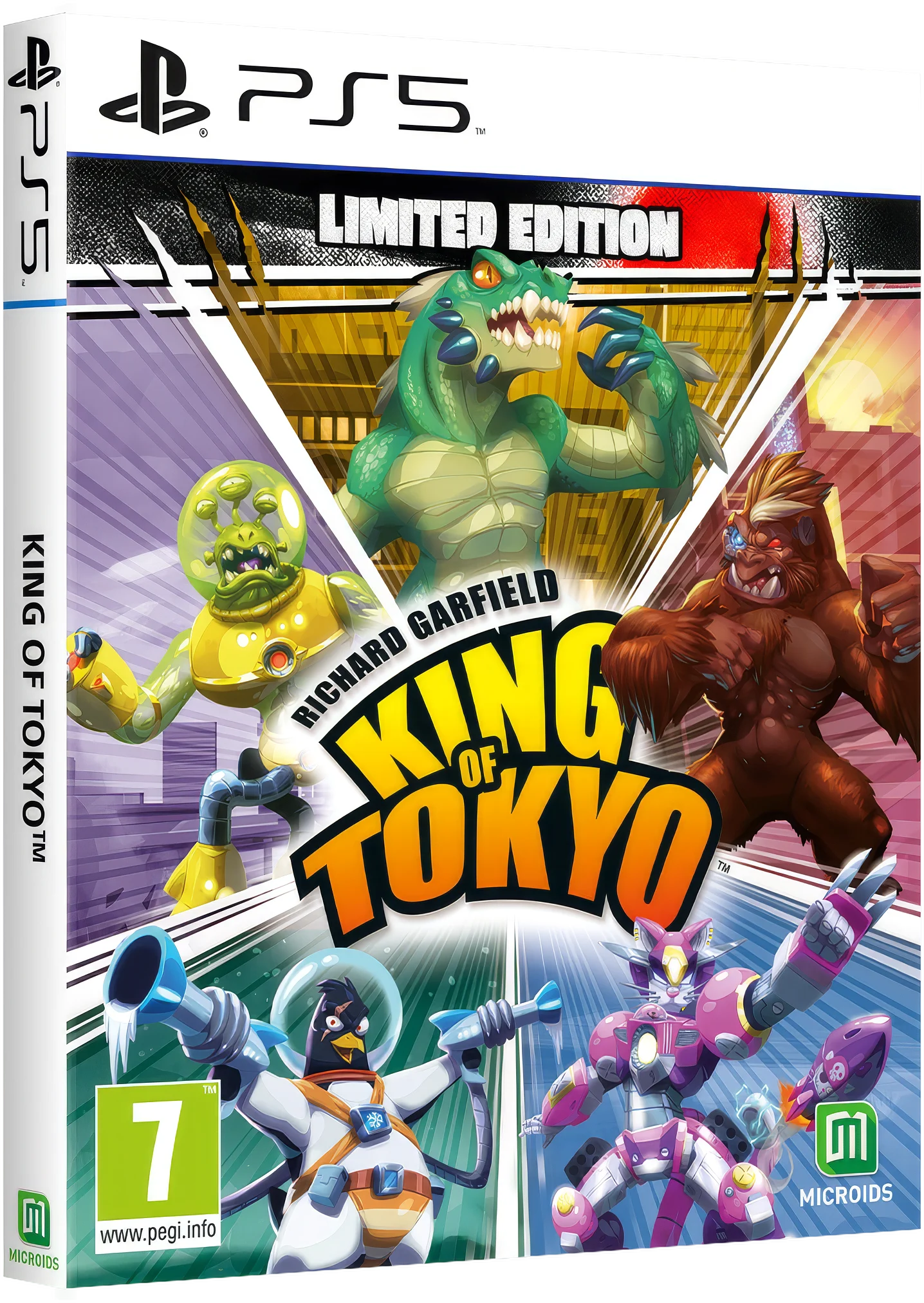 King of Tokyo (Limited Edition) - PlayStation 5 - Engelsk - Limited Edition v:3441914