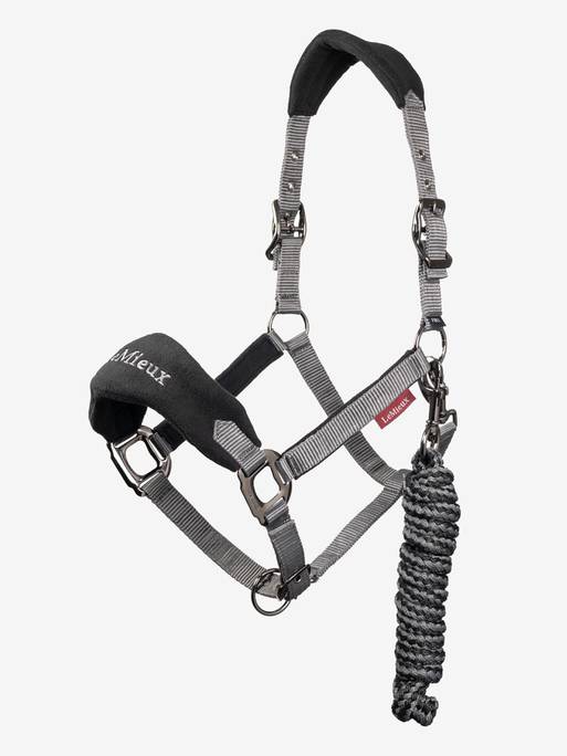 Lemieux - Vogue Headcollar & Leadrope - Black - Cob v:4248689