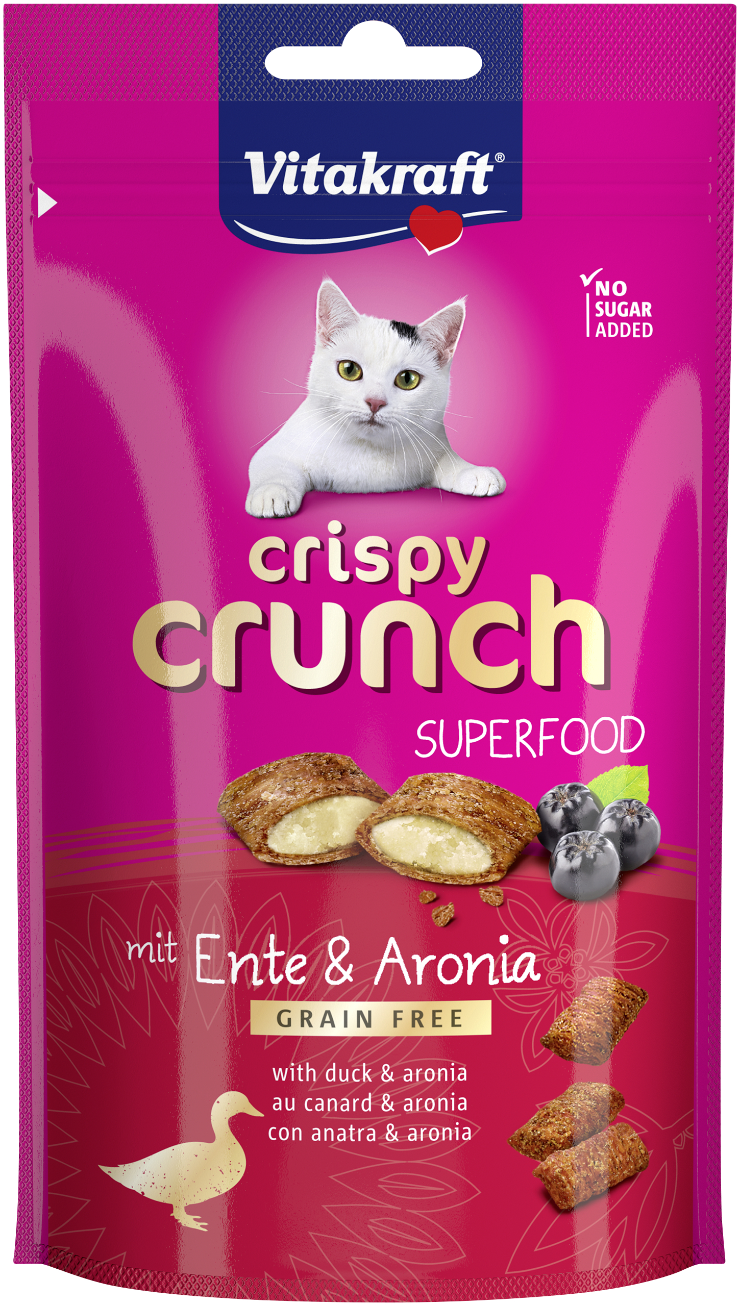 Vitakraft - Crispy Crunch with duck and chokeberry v:2470455
