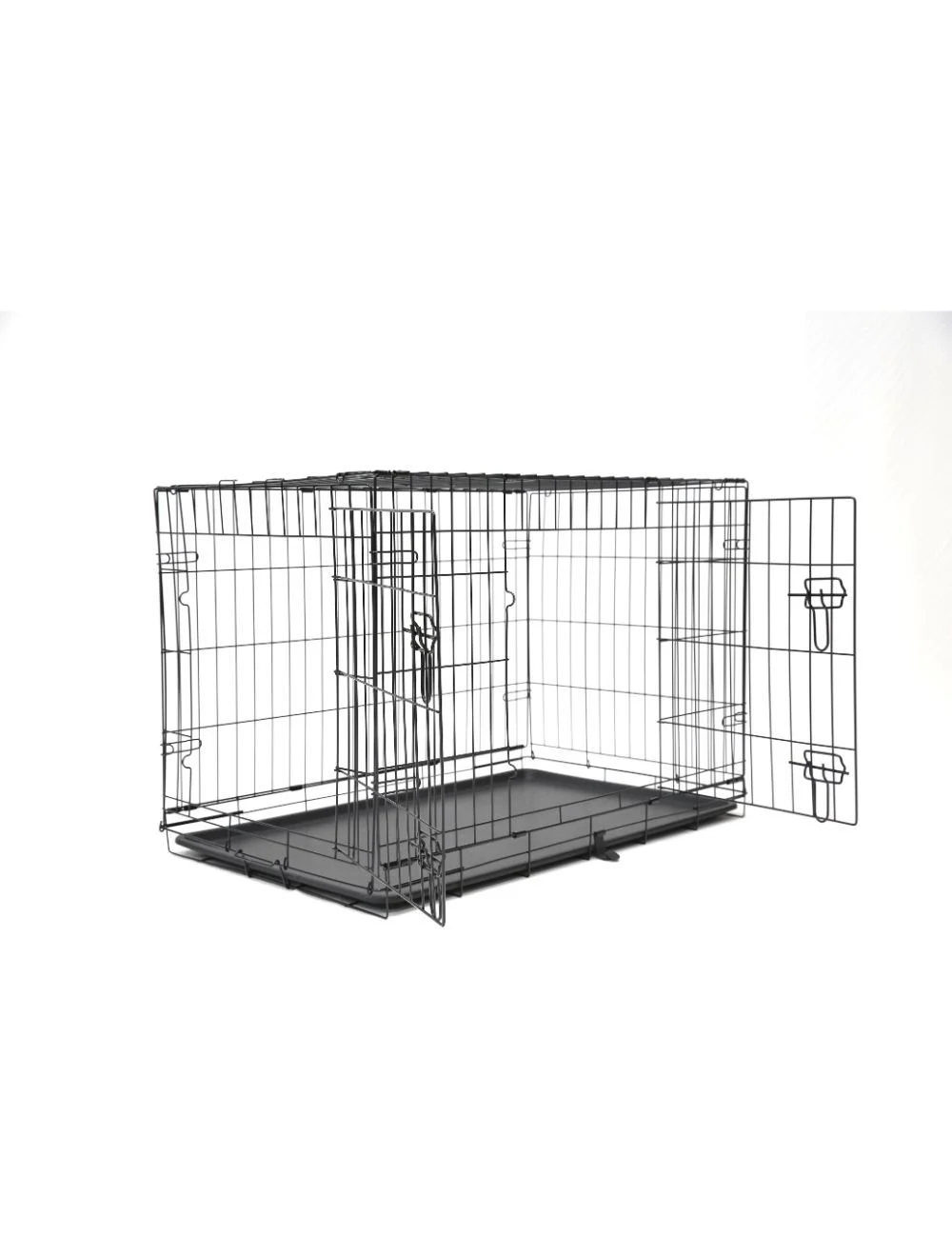Nordic Paws - Wire cage black S 63 x 44 x 50 cm - (540058526924) - Small v:8471845