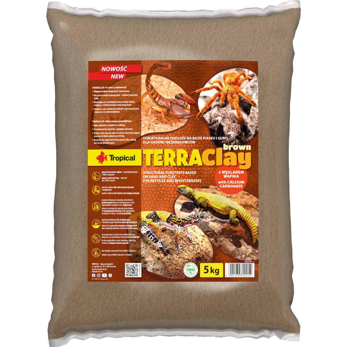 TROPICAL - Terraclay Brown 5Kg - (222.6042) v:5102688
