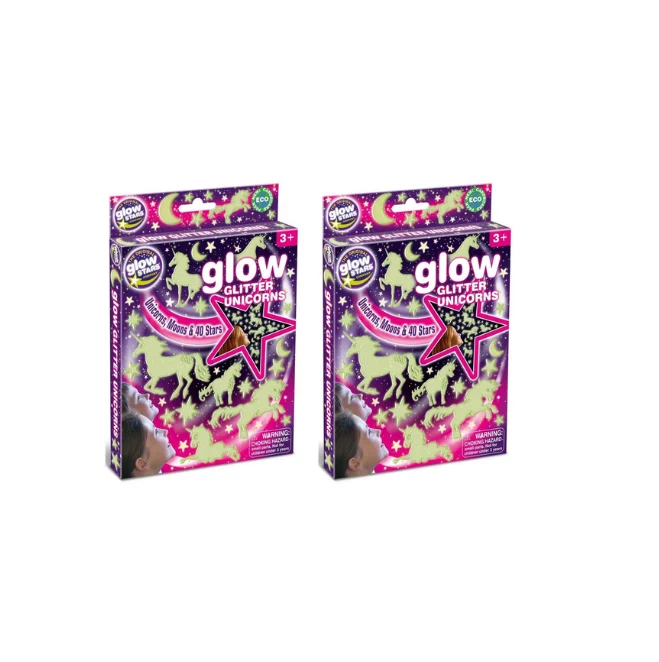 Brainstorm - Glow Glitter Unicorns - Bundle (306-8631) v:6158336