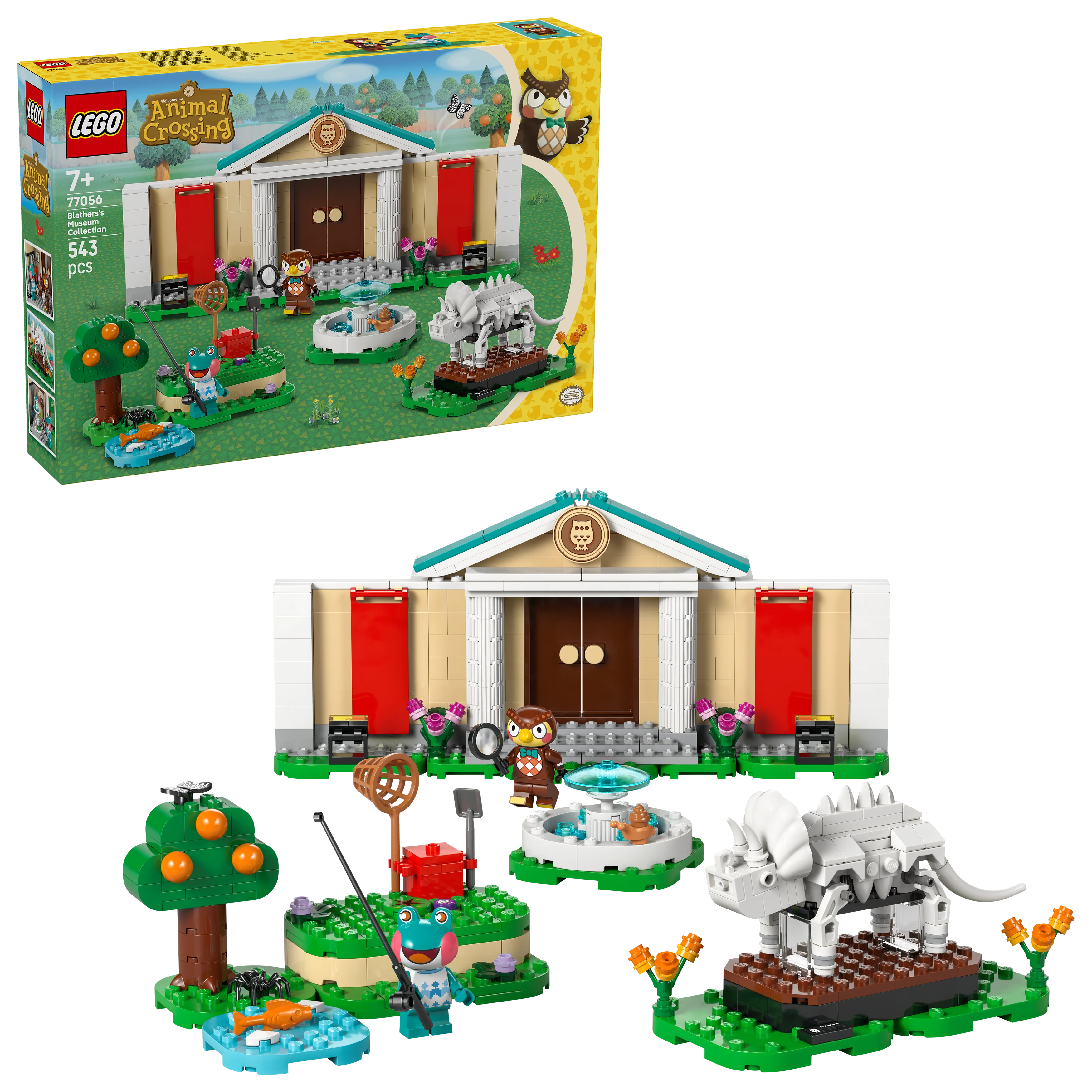 LEGO - Animal Crossing - Museumssamlingen til Blathers (77056) - Gratis frakt v:1519828
