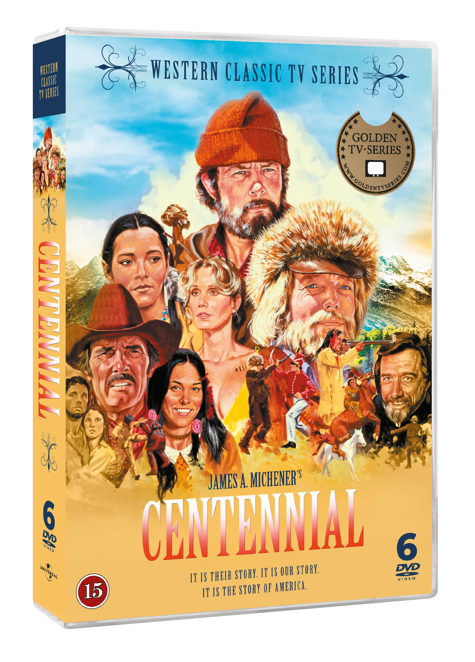 Centennial - Colorado Sagaen: the complete series (6-disc) v:2007477