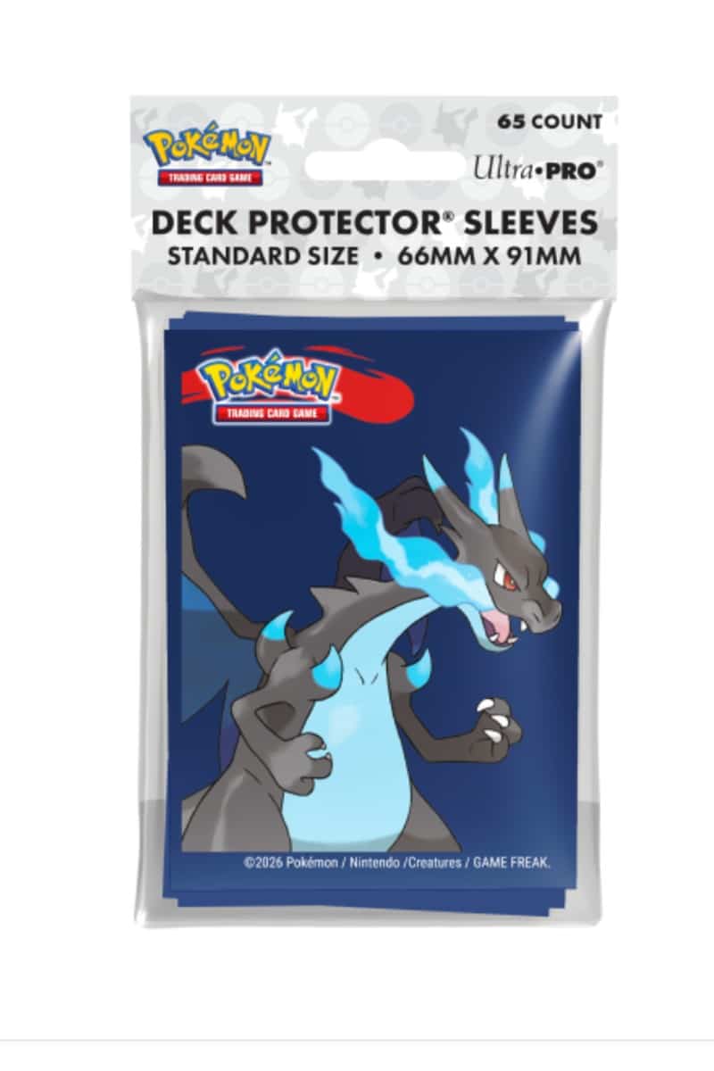 Pokémon - Deck Protector - Mega Charizard X (65) (ULT16730) - Mega Charizard X v:8698243