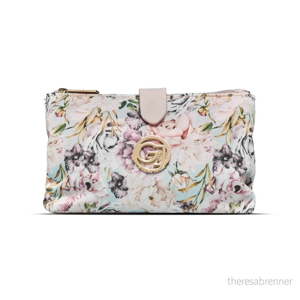 Gillian Jones – THE WEEKENDER Makeup purse – Rose flowerprint – Rosa v:2394623 Gillian Jones – THE WEEKENDER Makeup purse – Rose flowerprint – Rosa v:2394623
