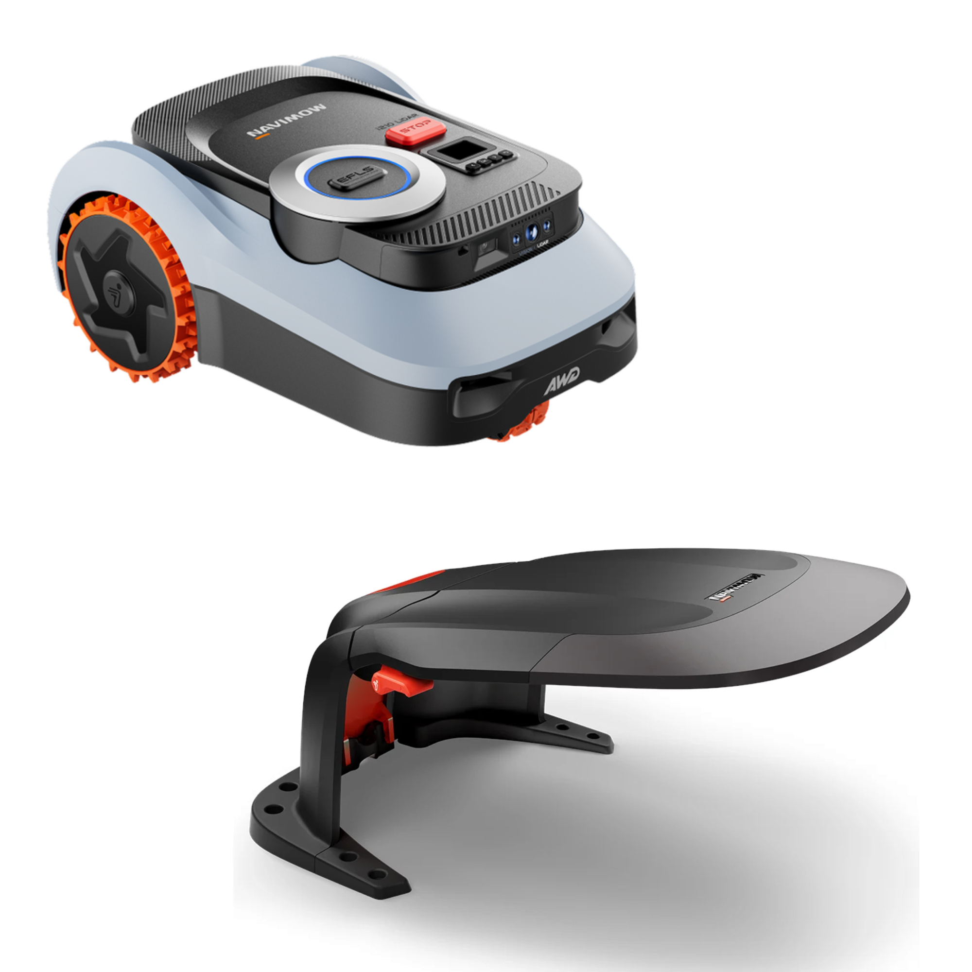 Segway Navimow i220E Lidar Pro robotgressklipper + Navimow Garage S S1A02E – Gratis frakt v:2331697 Segway Navimow i220E Lidar Pro robotgressklipper + Navimow Garage S S1A02E – Gratis frakt v:2331697