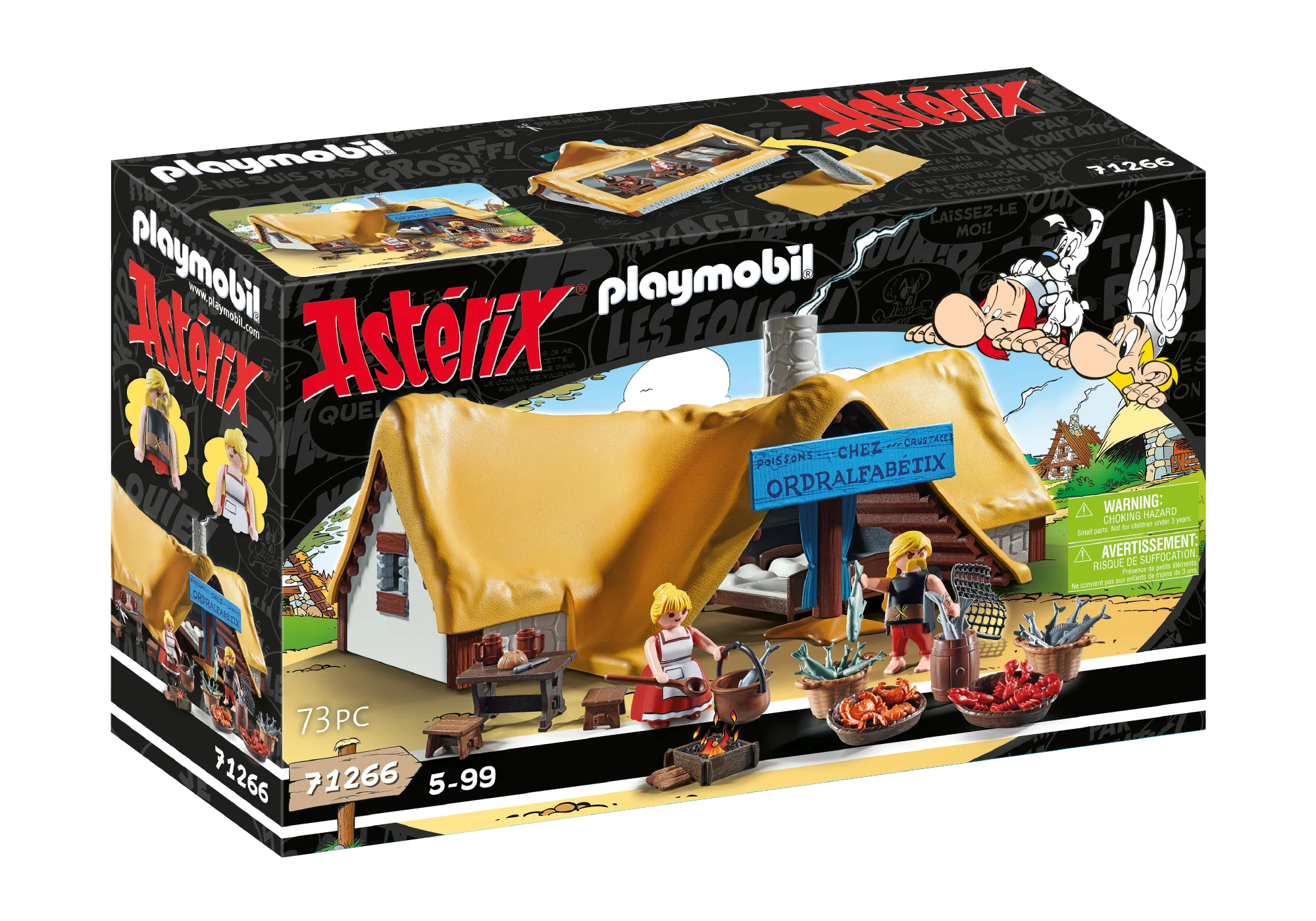 PLAYMOBIL - Asterix: Hut of Unhygienix (71266) v:3881005