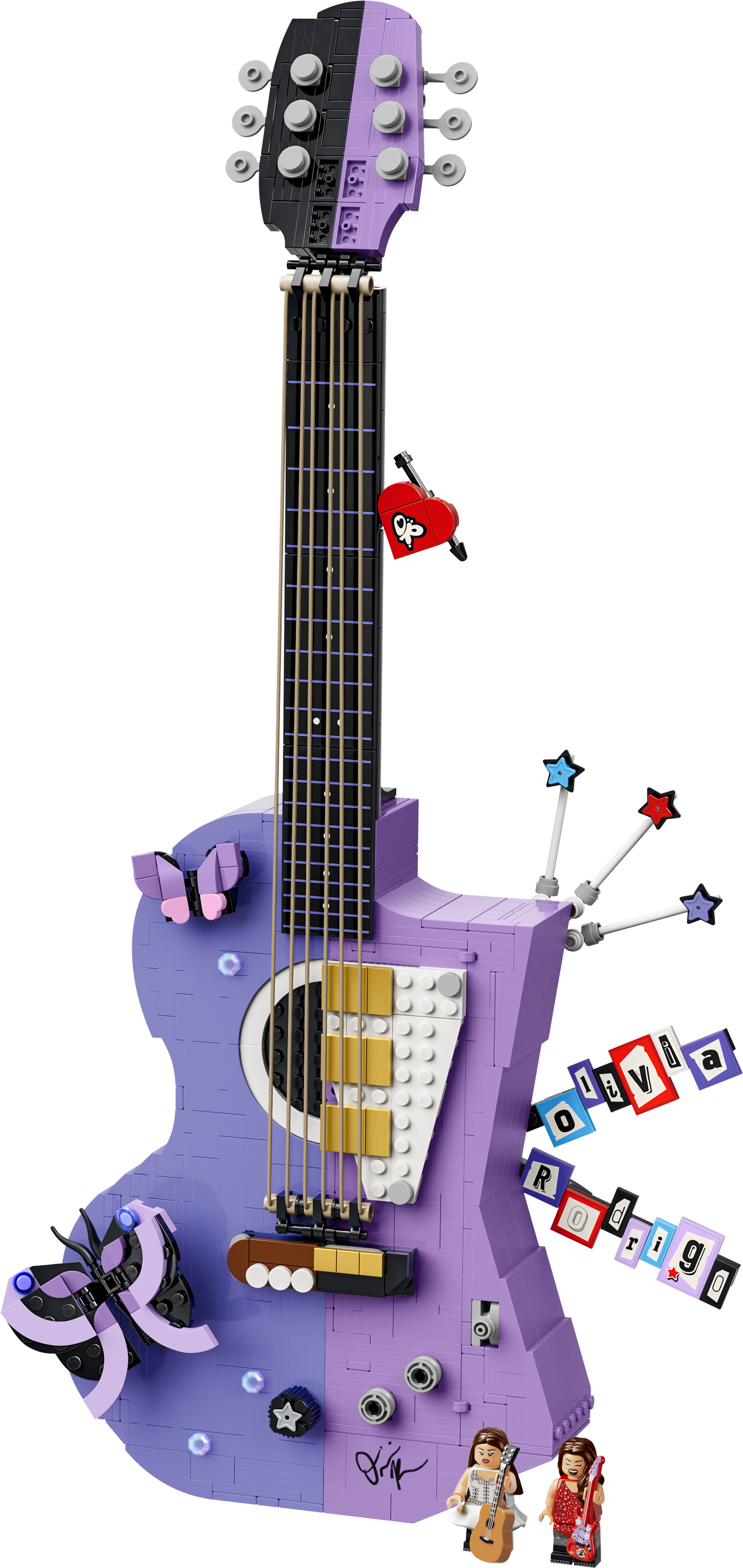 LEGO - Editions Music - Olivia Rodrigos dobbelgitar (43031) - Gratis frakt v:2496160