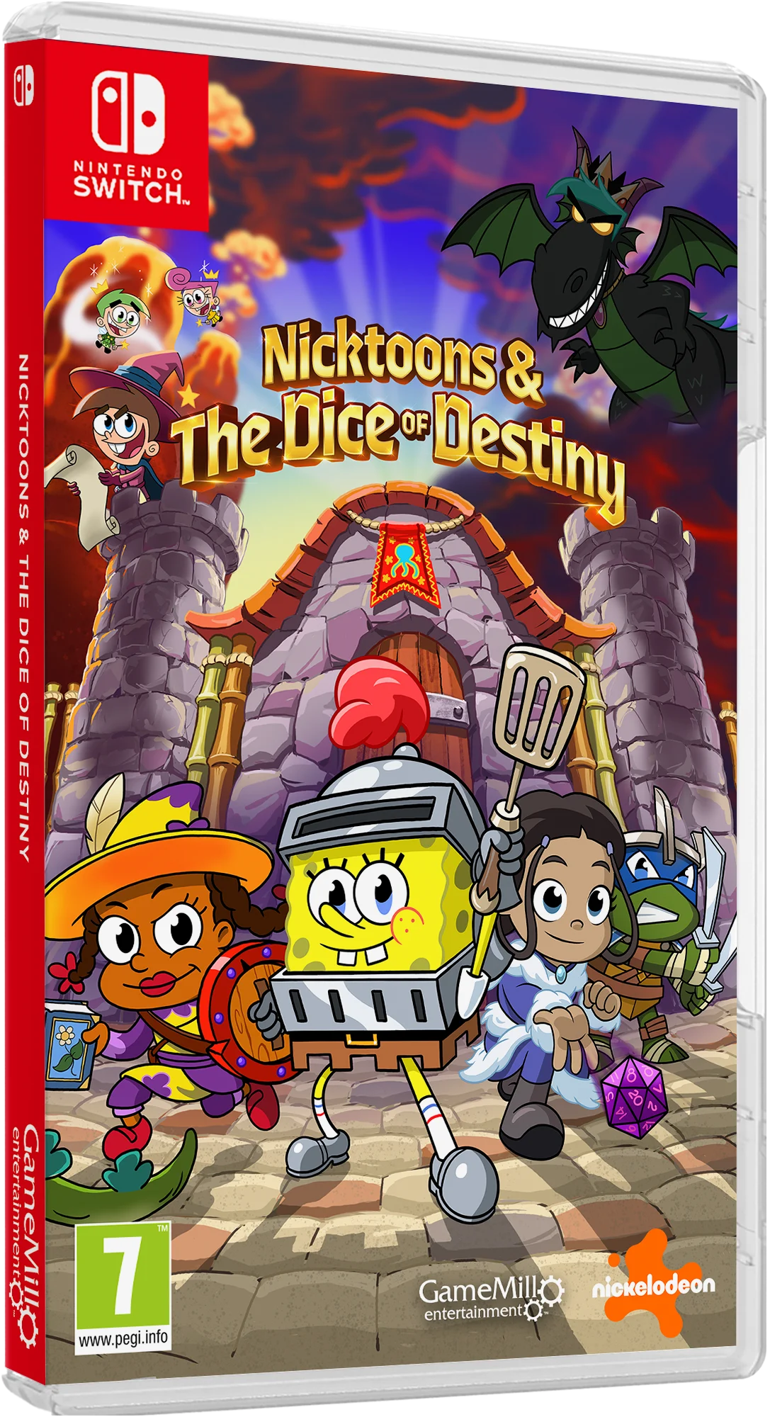 Nicktoons And The Dice of Destiny - Nintendo Switch - Engelsk - Standard v:5124808