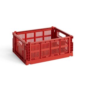 HAY – Colour Crate M Oppbevaringskasse (Rød) – Red – M v:4020514