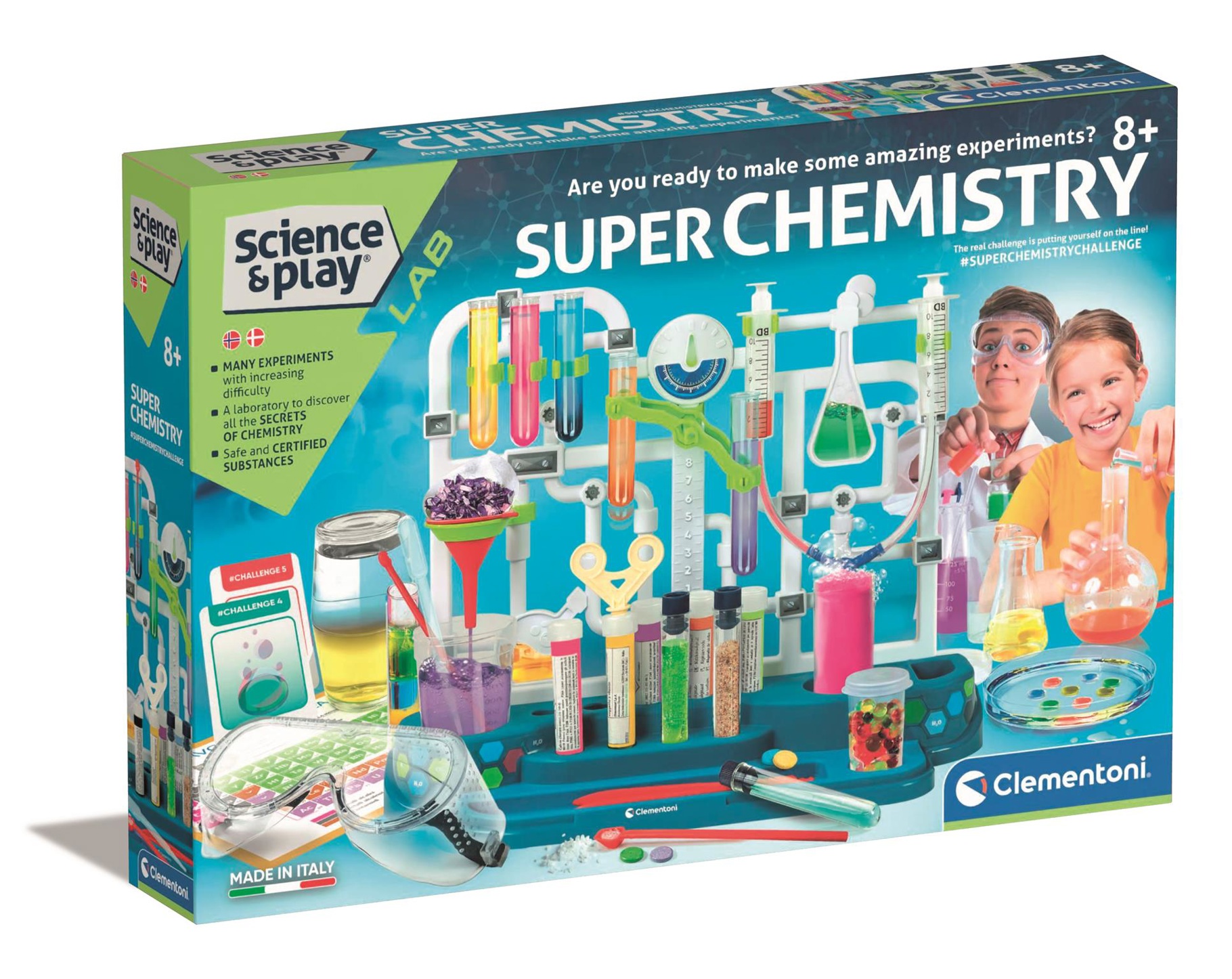 Clementoni - Science & Play - Super Chemistry (78830) v:6636670