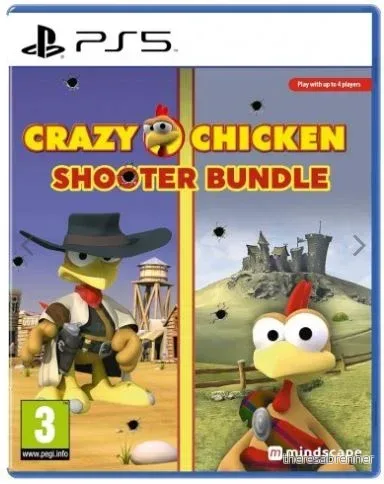 Crazy Chicken Shooter Edition - PlayStation 5 - Engelsk - Standard v:6109858
