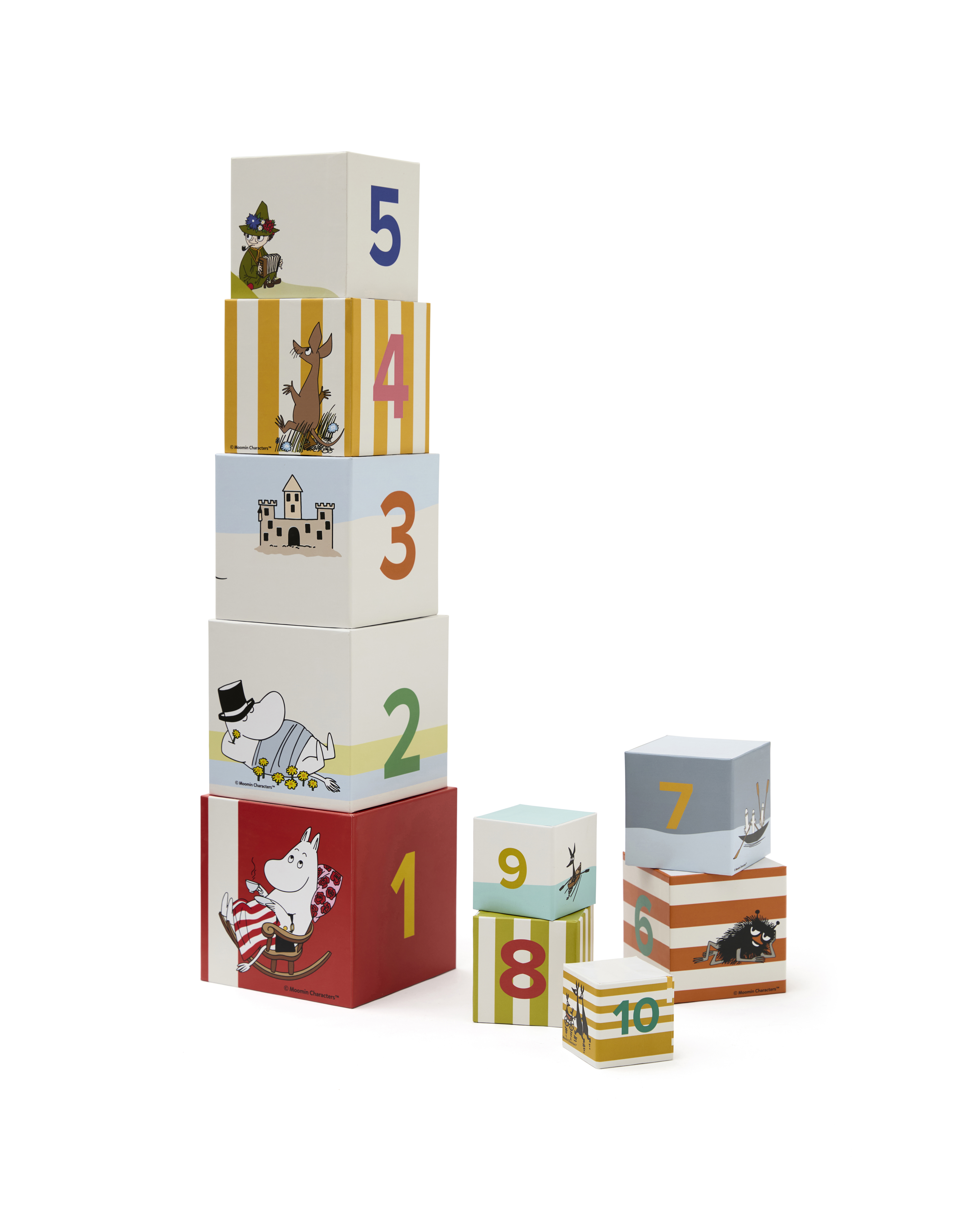 Kids Concept - Stacking cubes MOOMIN (1001075) v:2857577