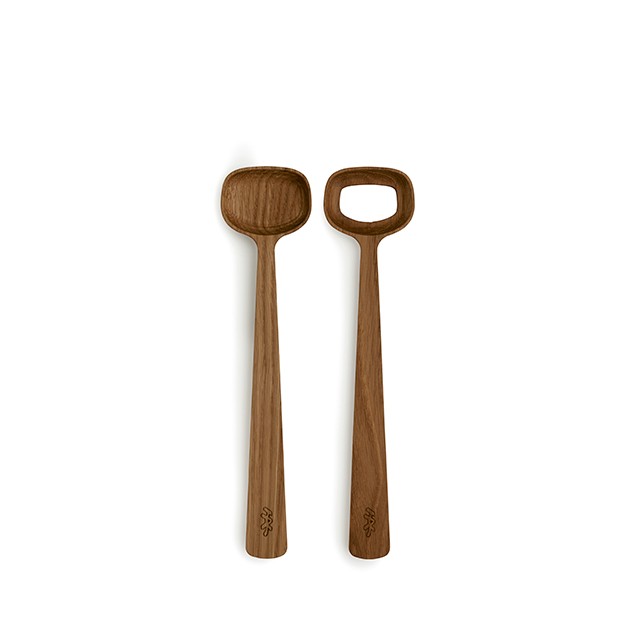 Kähler - Hammershøi Salatbestikk - 27 cm - Eik v:5300260
