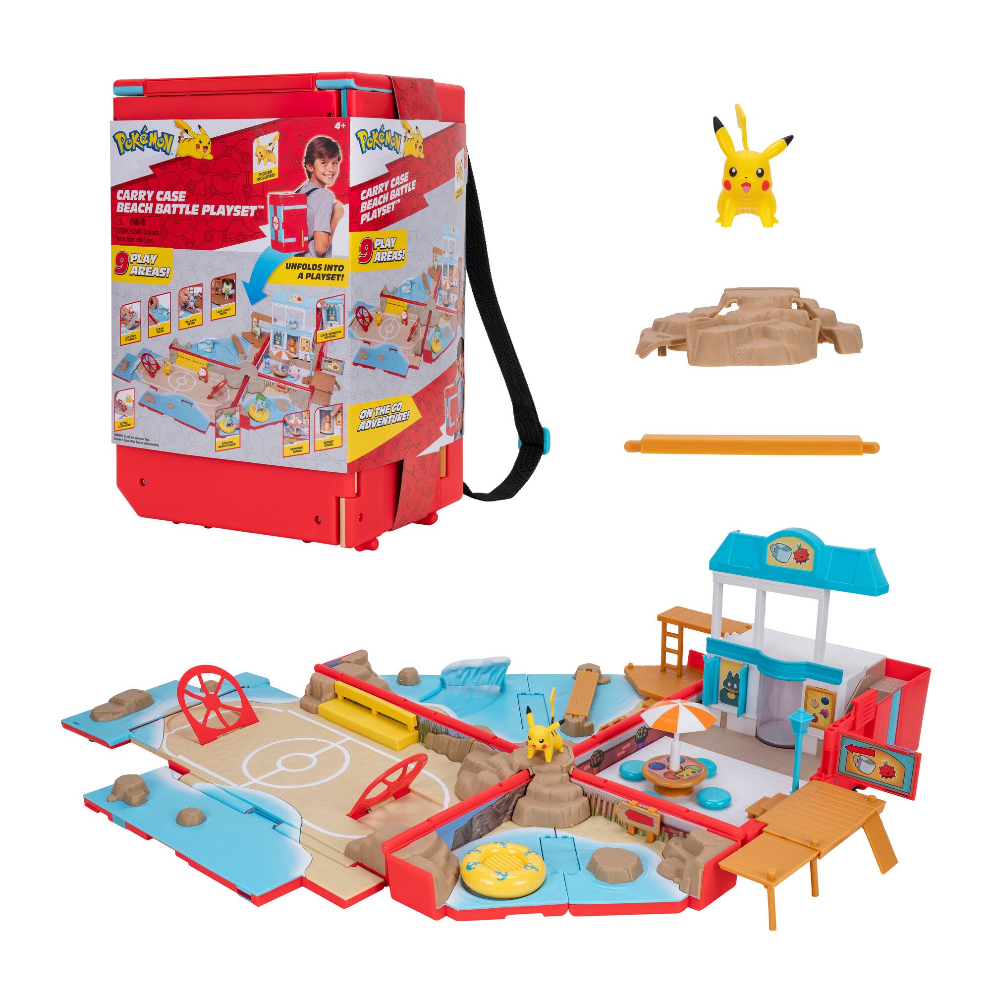 Pokemon - Carry Case Beach Playset (PKW3424) - Gratis frakt v:3187679